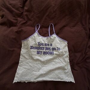 Vintage Y2K Graphic Tank Too